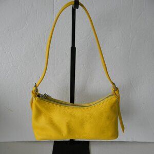 NWOT & OTHER STORIES YELLOW LEATHER SMALL SHOULDER BAG